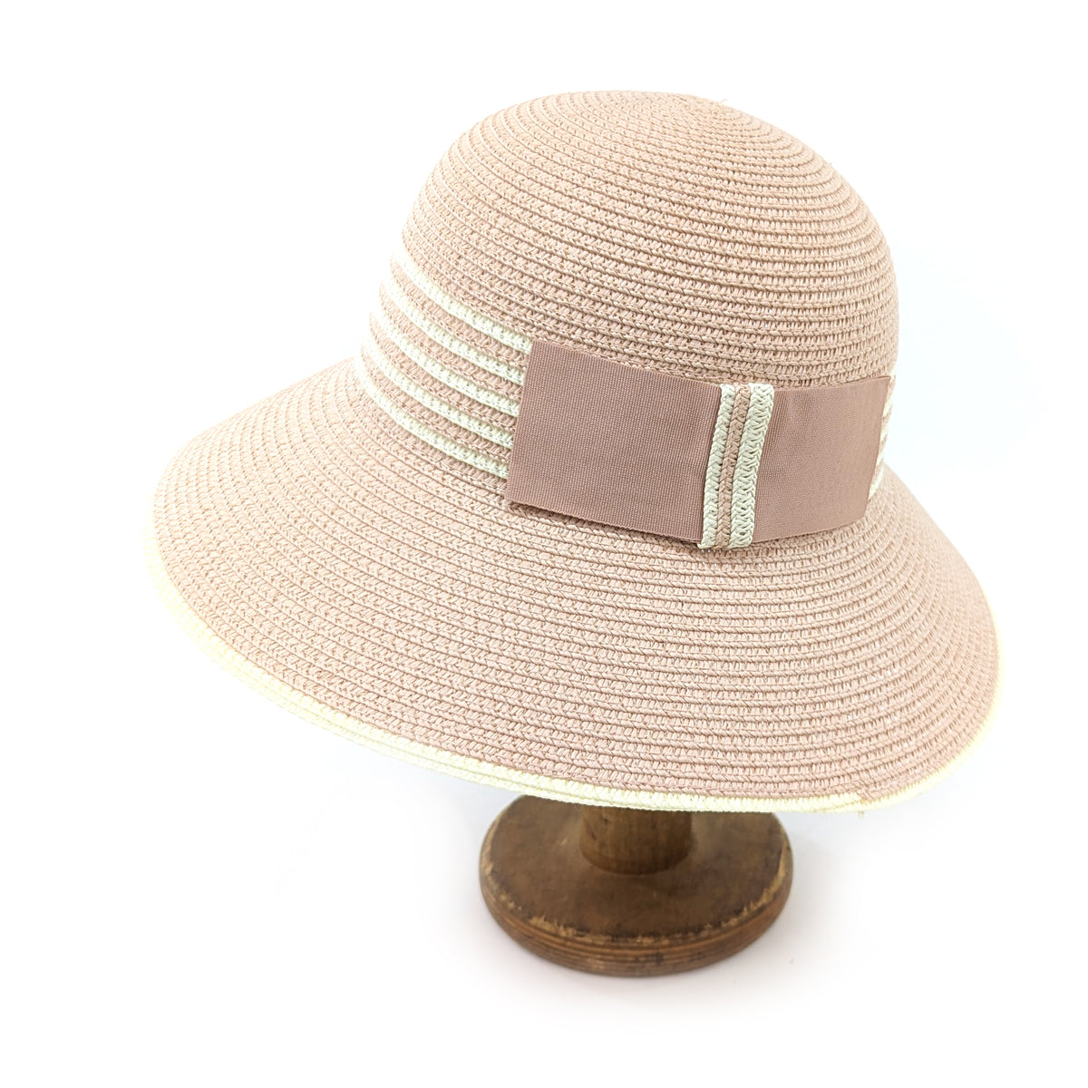 FS Summer Khaki Straw Hats For Women Foldable Sun Protection