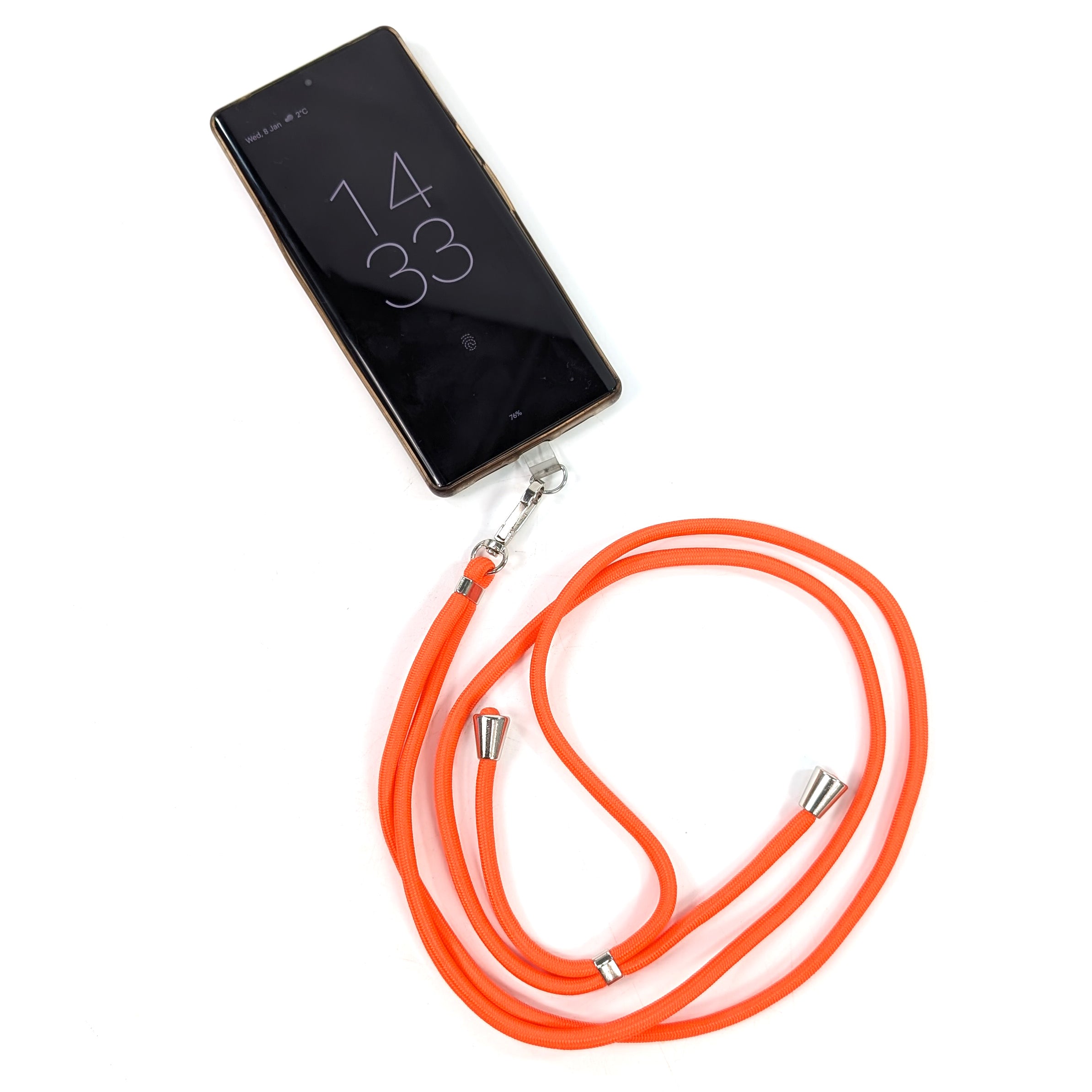 Crossbody Adjustable Phone Strap - Orange