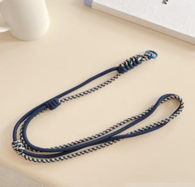 Crossbody Double Adjustable Phone Strap - Navy