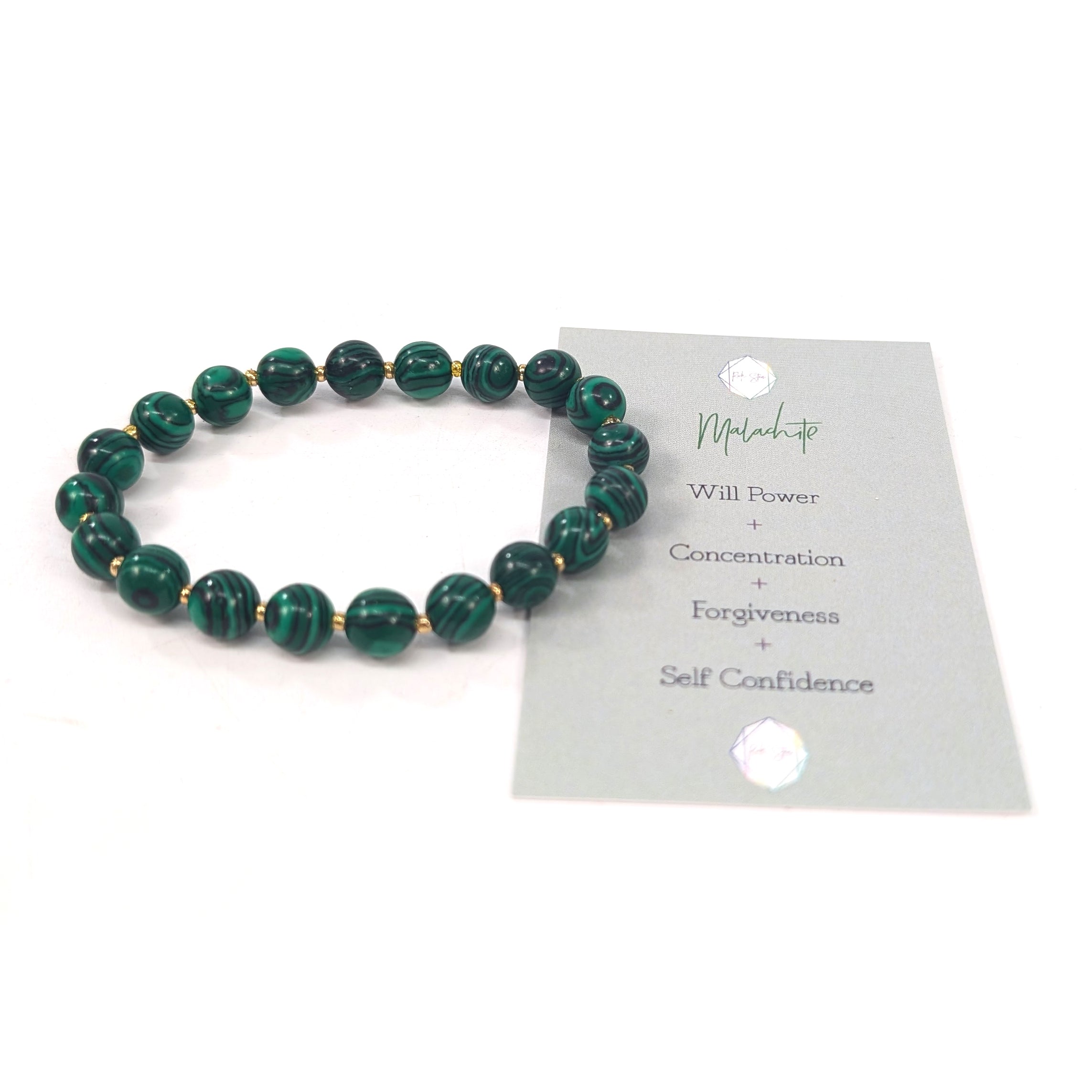 Green Malachite Wellness Bracelet