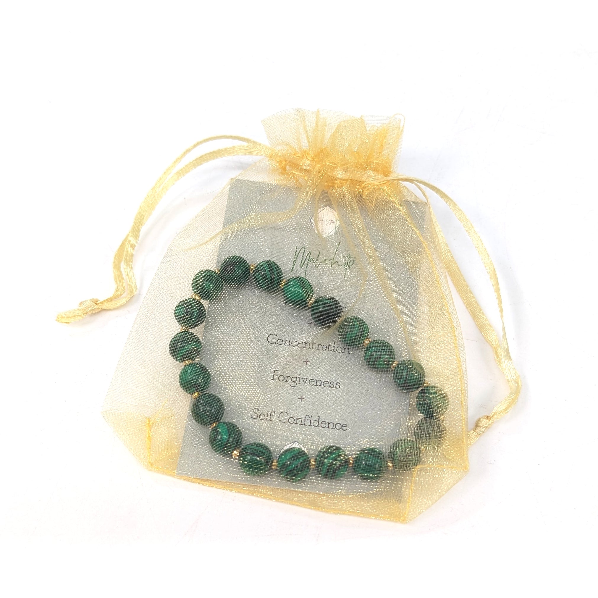 Green Malachite Wellness Bracelet