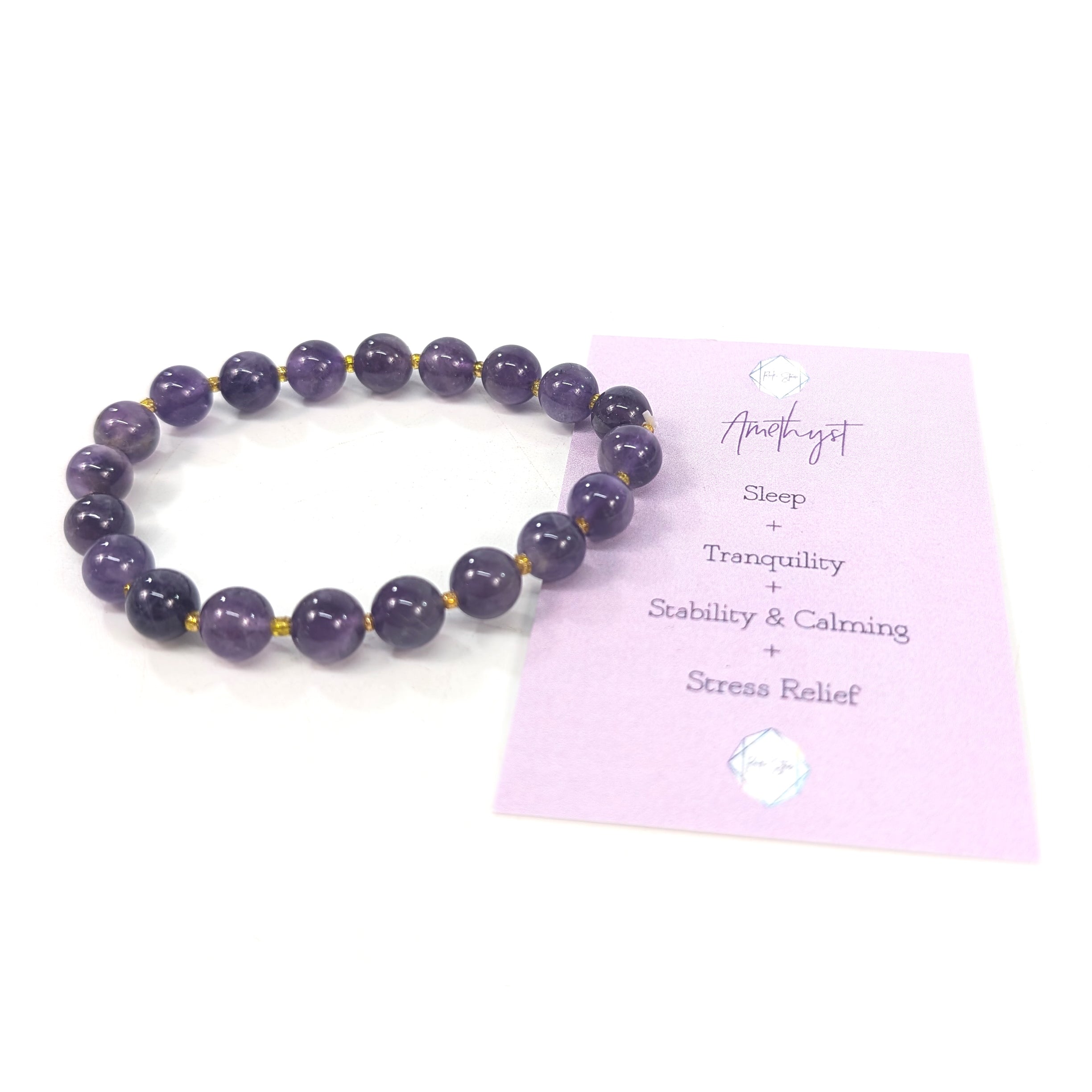 Amethyst Wellness Bracelet