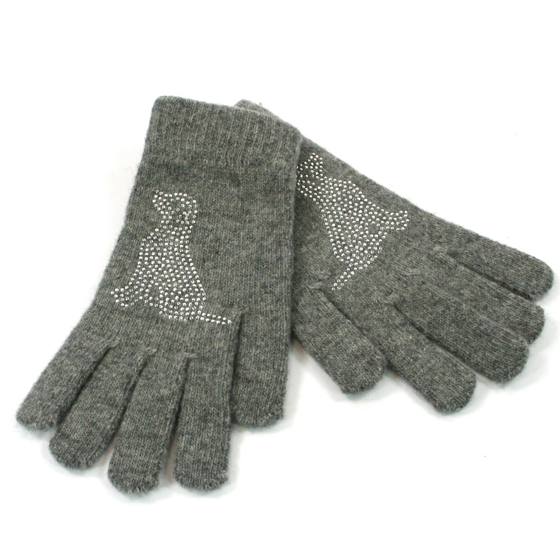 Glove - Grey Dog