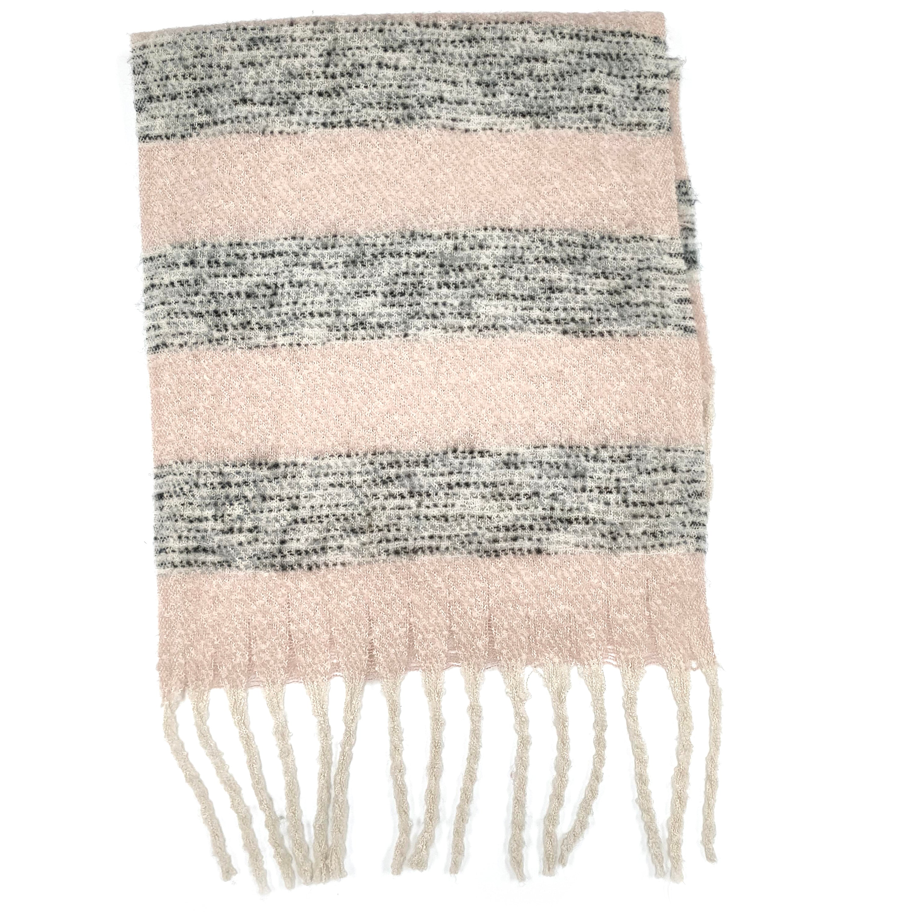 Maniwaki - Extra Thick Striped Scarf