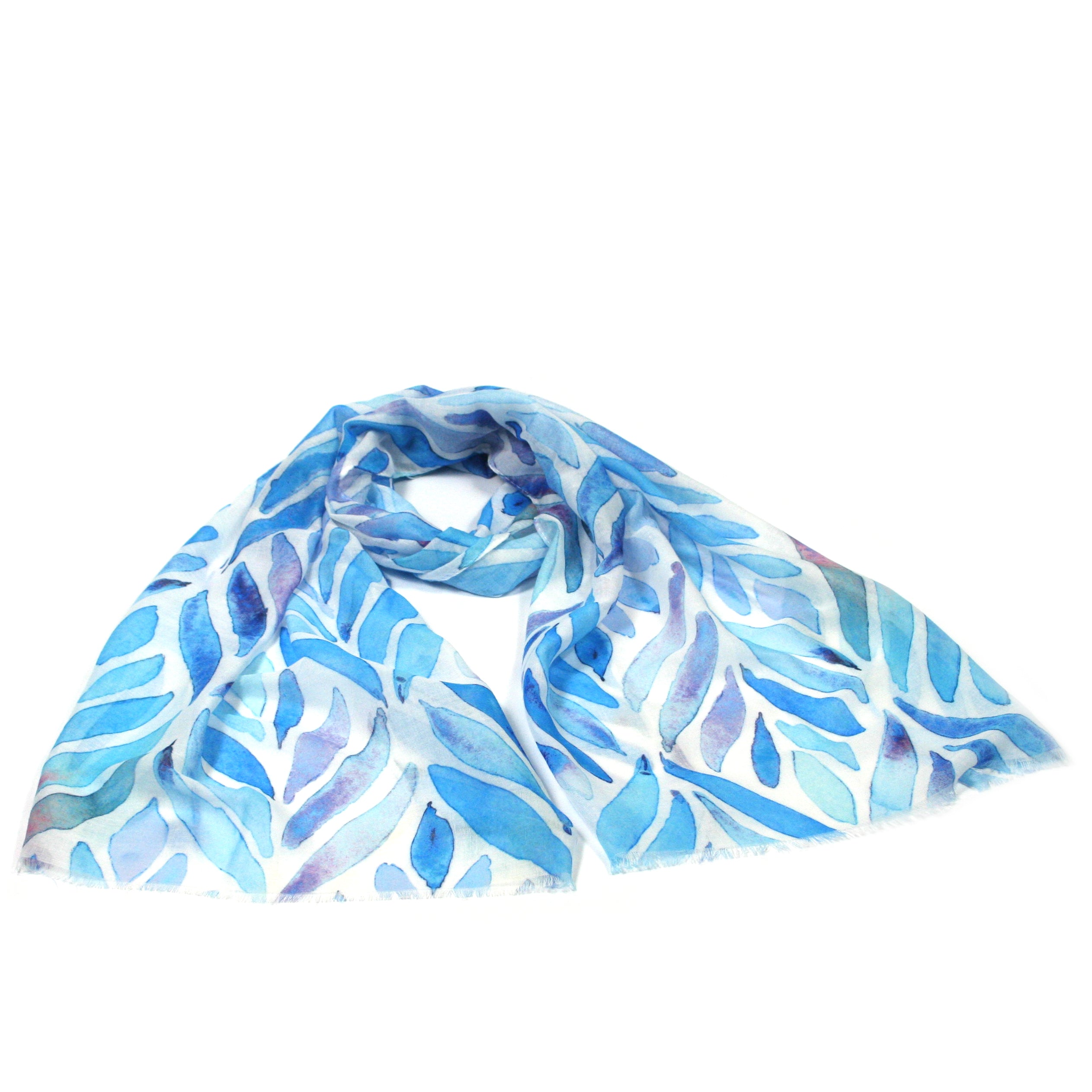 Line of Leaves Scarf