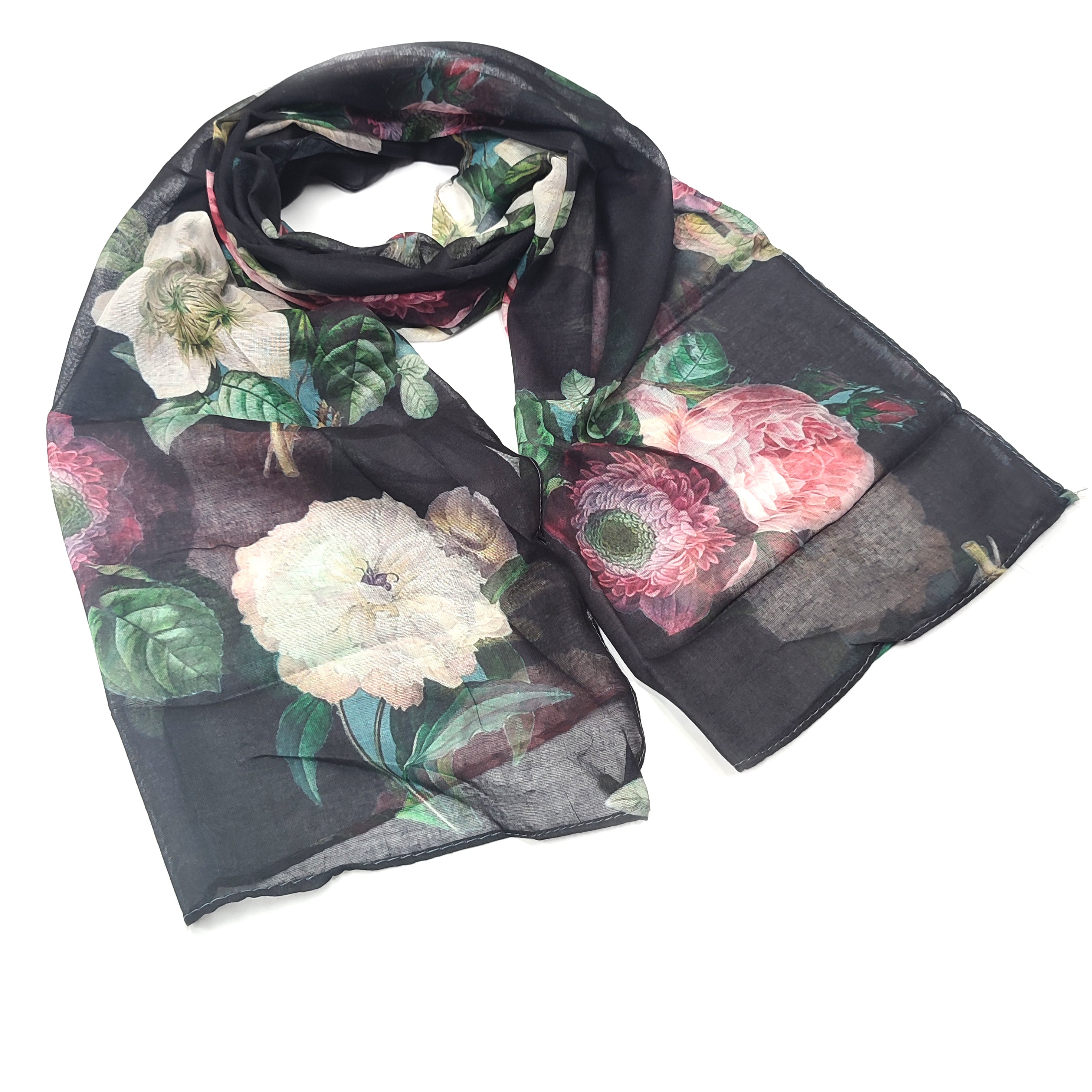 Vintage Roses Scarf - Exclusive Design