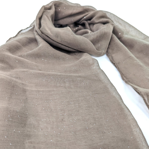 Viano Sparkle Scarf Mink