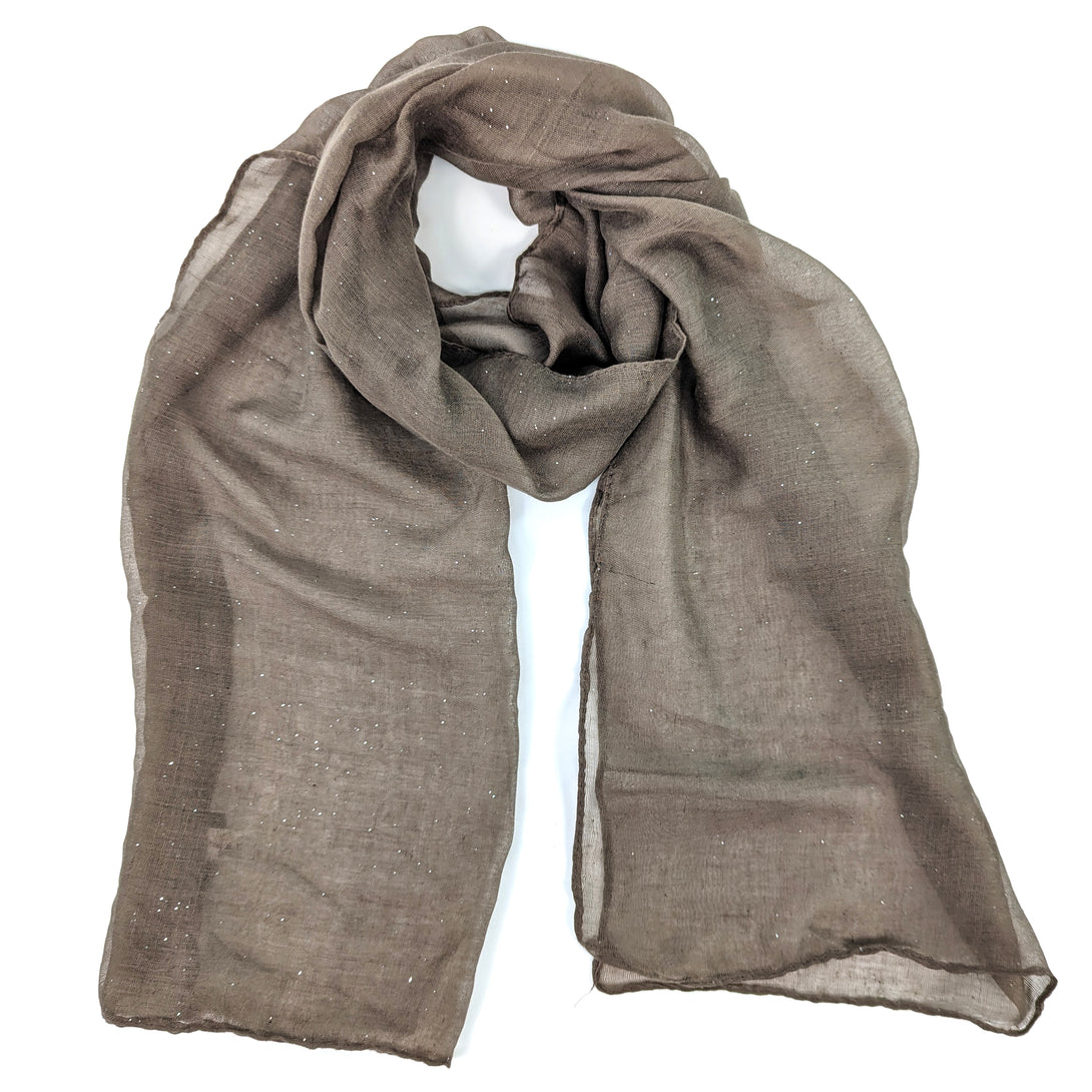 Viano Sparkle Scarf Mink