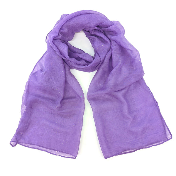 Viano Sparkle Scarf Purple