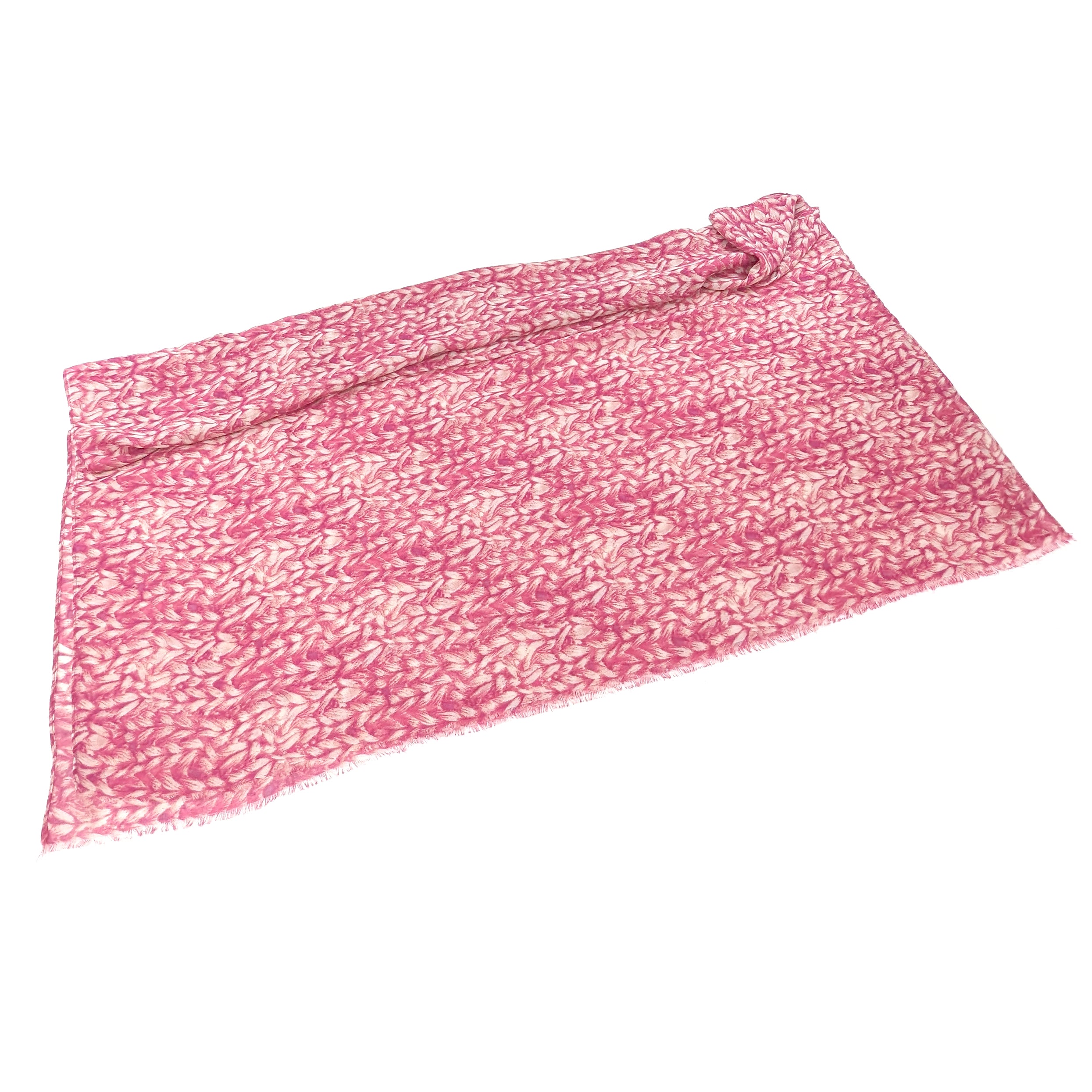 Knitted Pattern Scarf