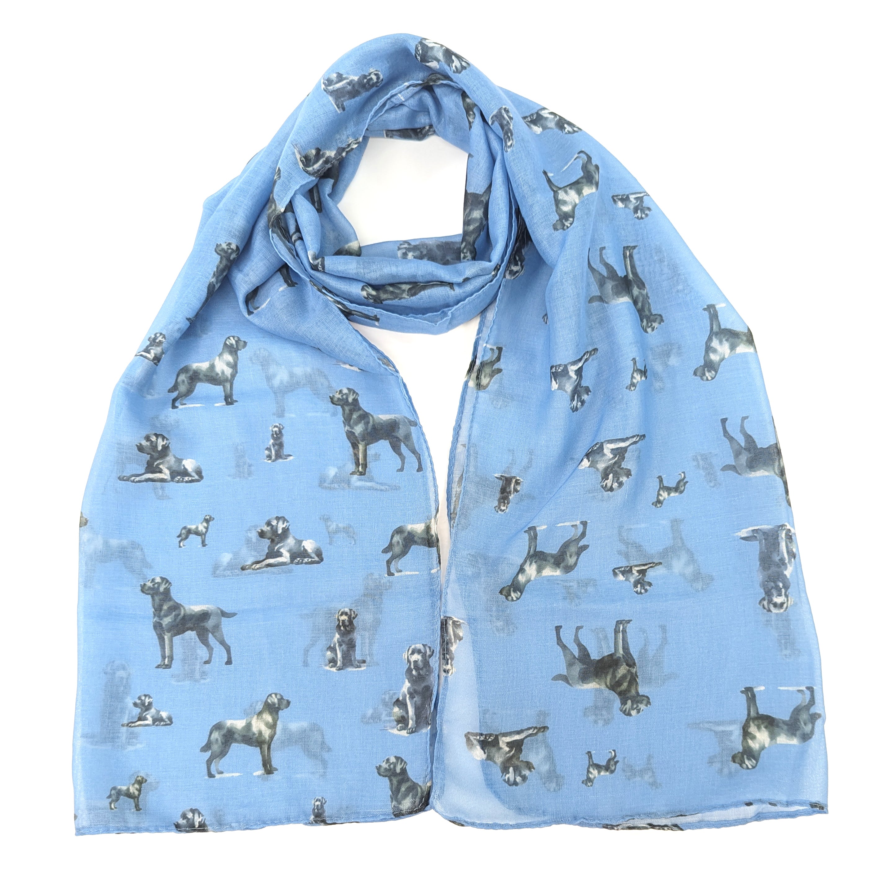 Dapper Dog Scarf - Denim - Exclusive Design (50x180cm)