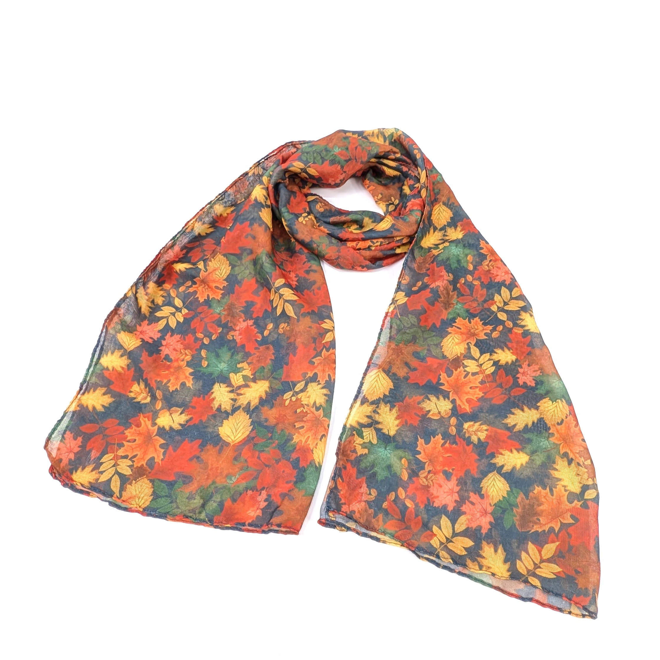 Autumn Leaves Scarf