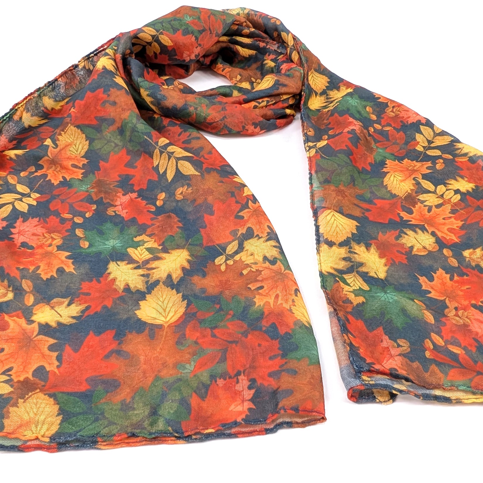 Autumn Leaves Scarf