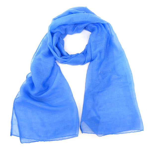 Viano Sparkle Scarf Royal Blue