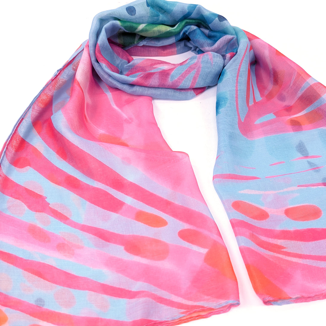 She Sells Seashells Scarf (50x180cm) - Exclusive Design – thescarfgiraffe