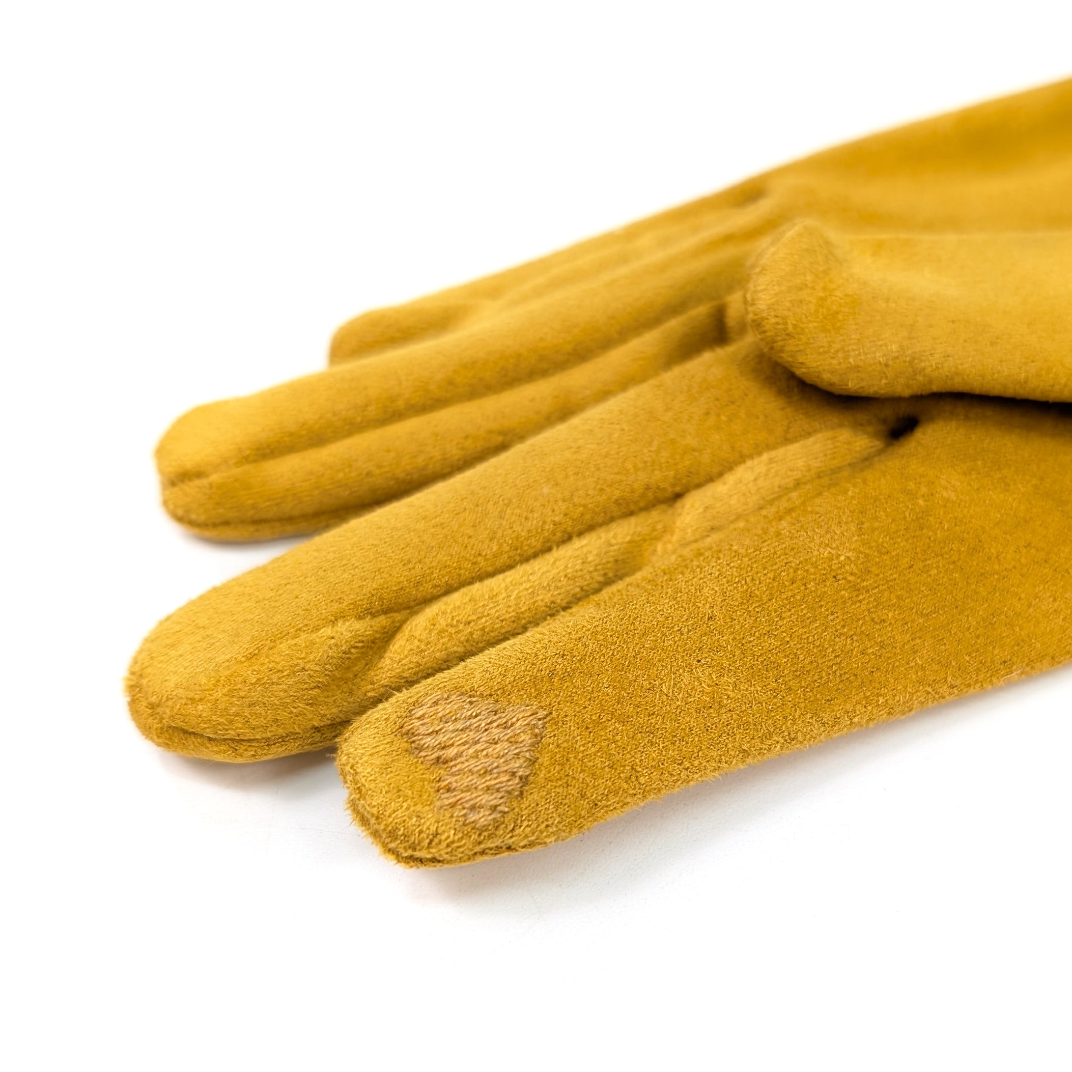 Bright Colour Gloves - Mustard