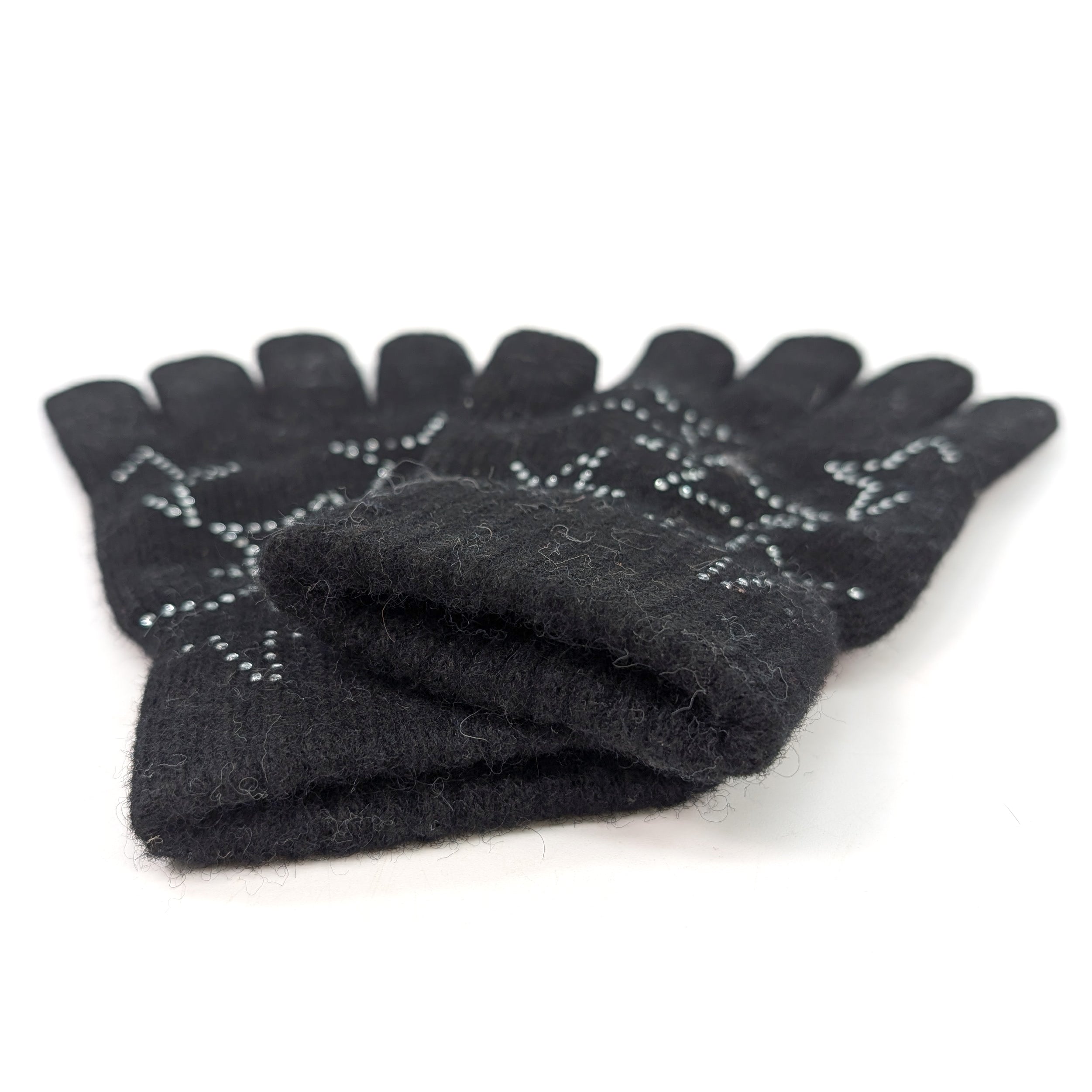 Twinkle Twinkle Gloves - Black