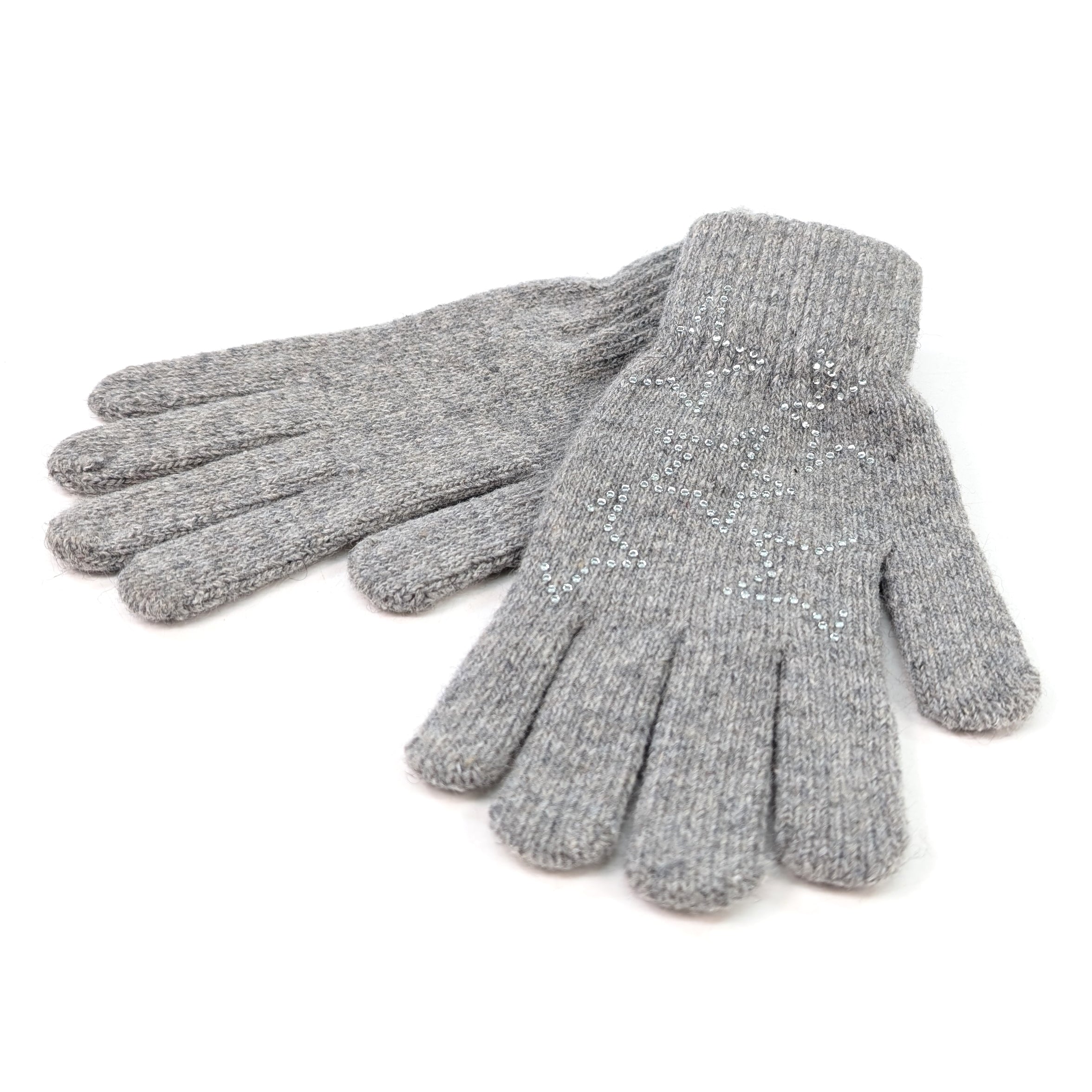 Twinkle Twinkle Gloves - Grey