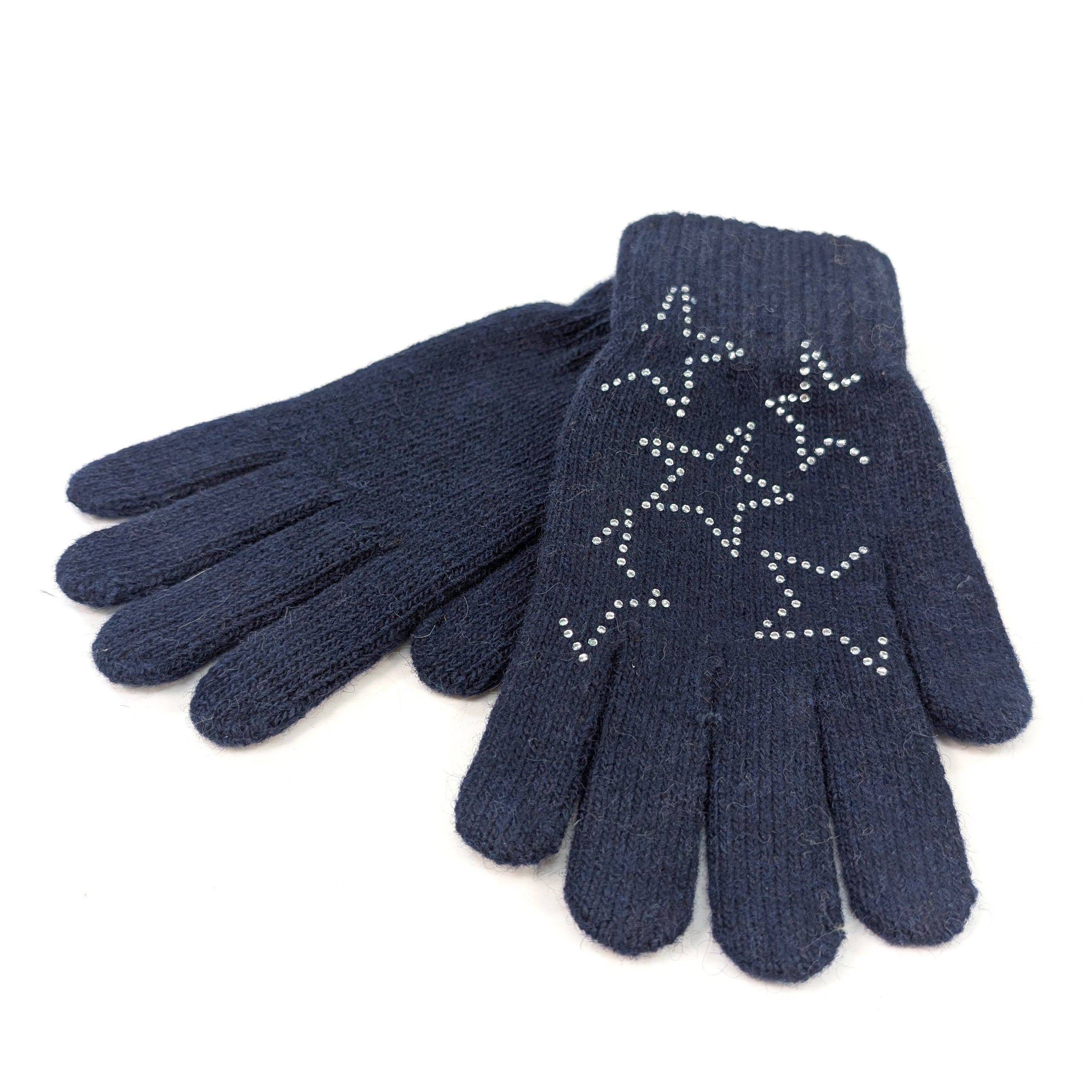 Twinkle Twinkle Gloves - Navy Blue