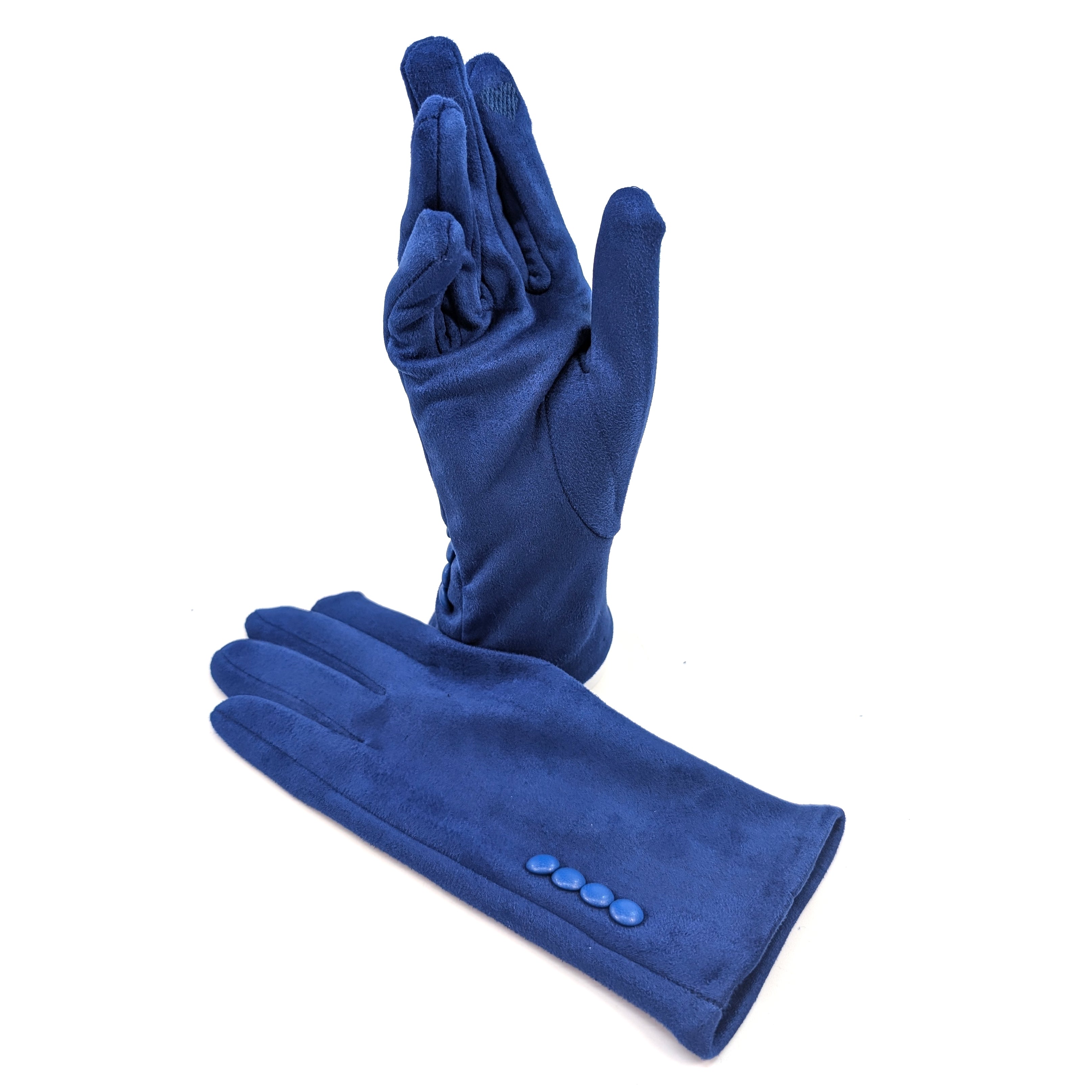 Bright Colour Gloves - Royal Blue