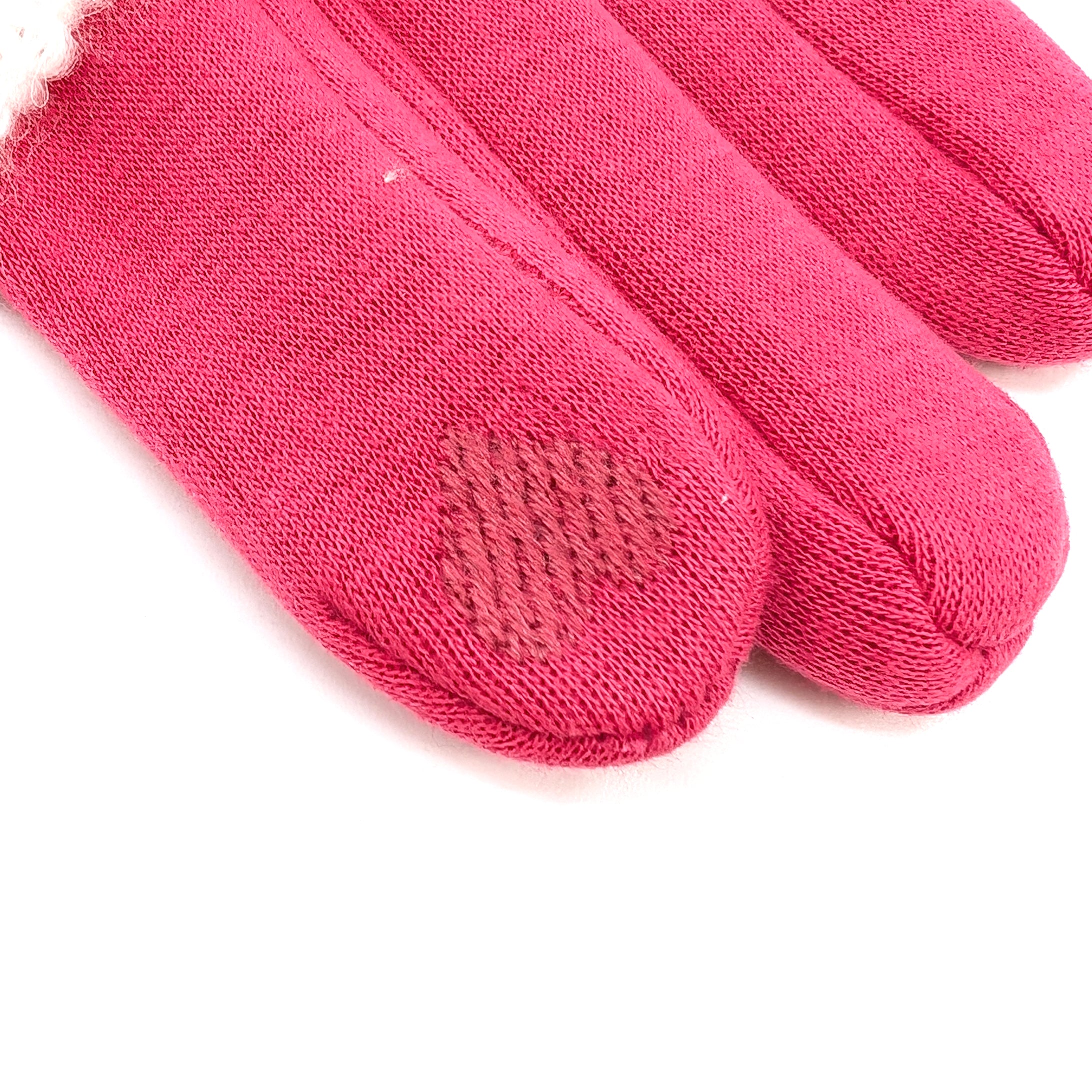 Multi Striped Two in One Gloves - Blush Sunset