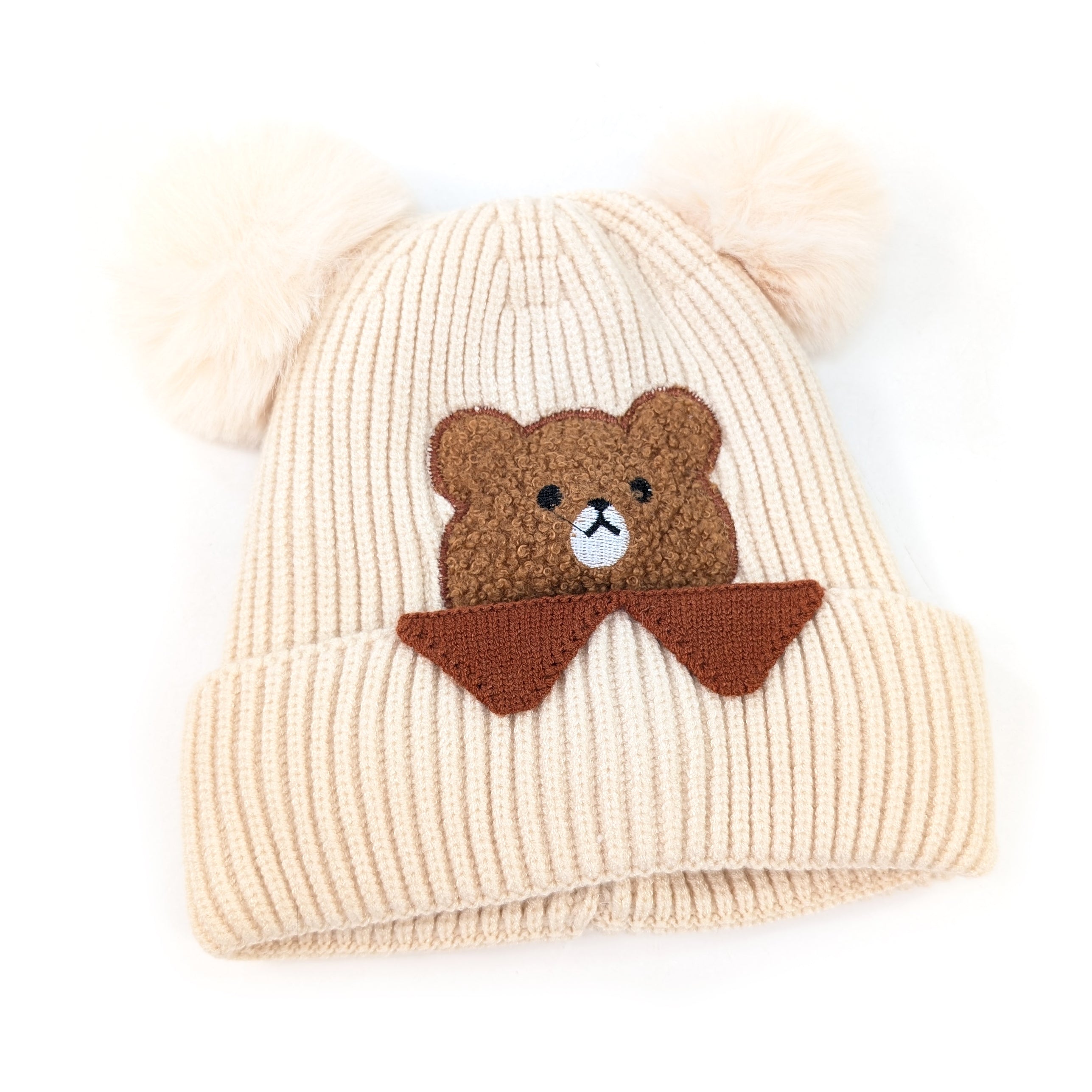 Benjy Bear Children's Hat (Baby) - Cream