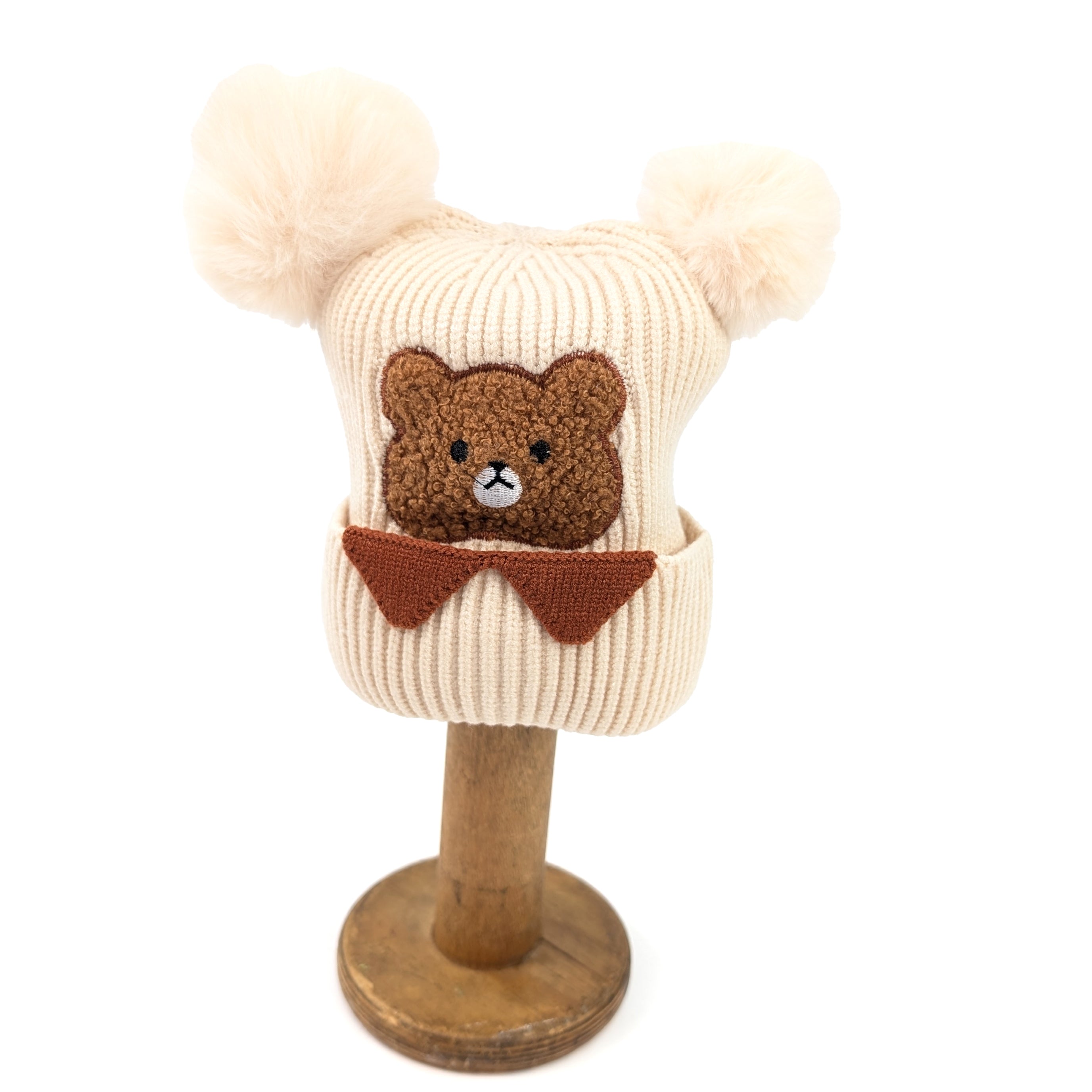 Benjy Bear Children's Hat (Baby) - Cream