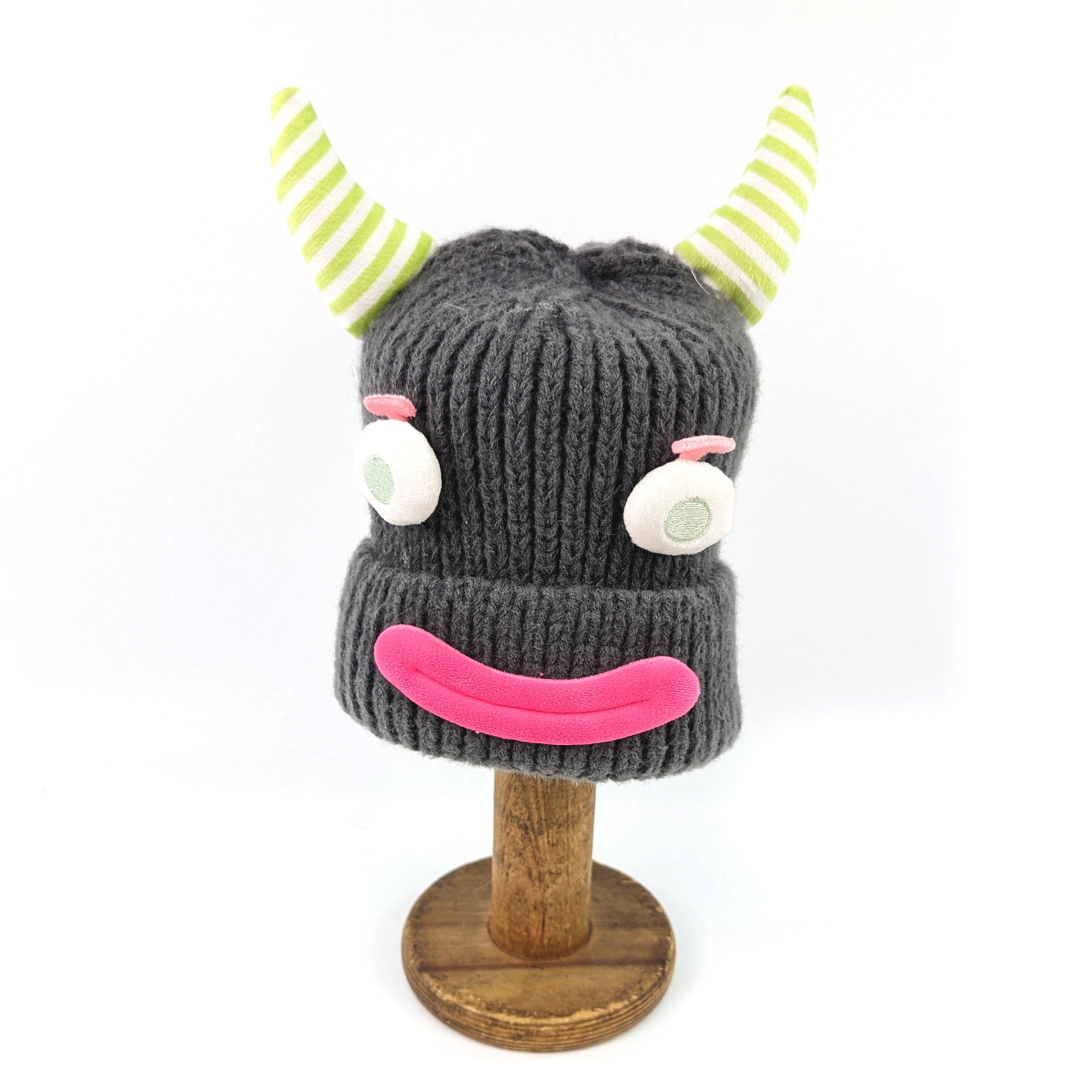 Matty Monster Children's Hat (Medium) - Dark Grey