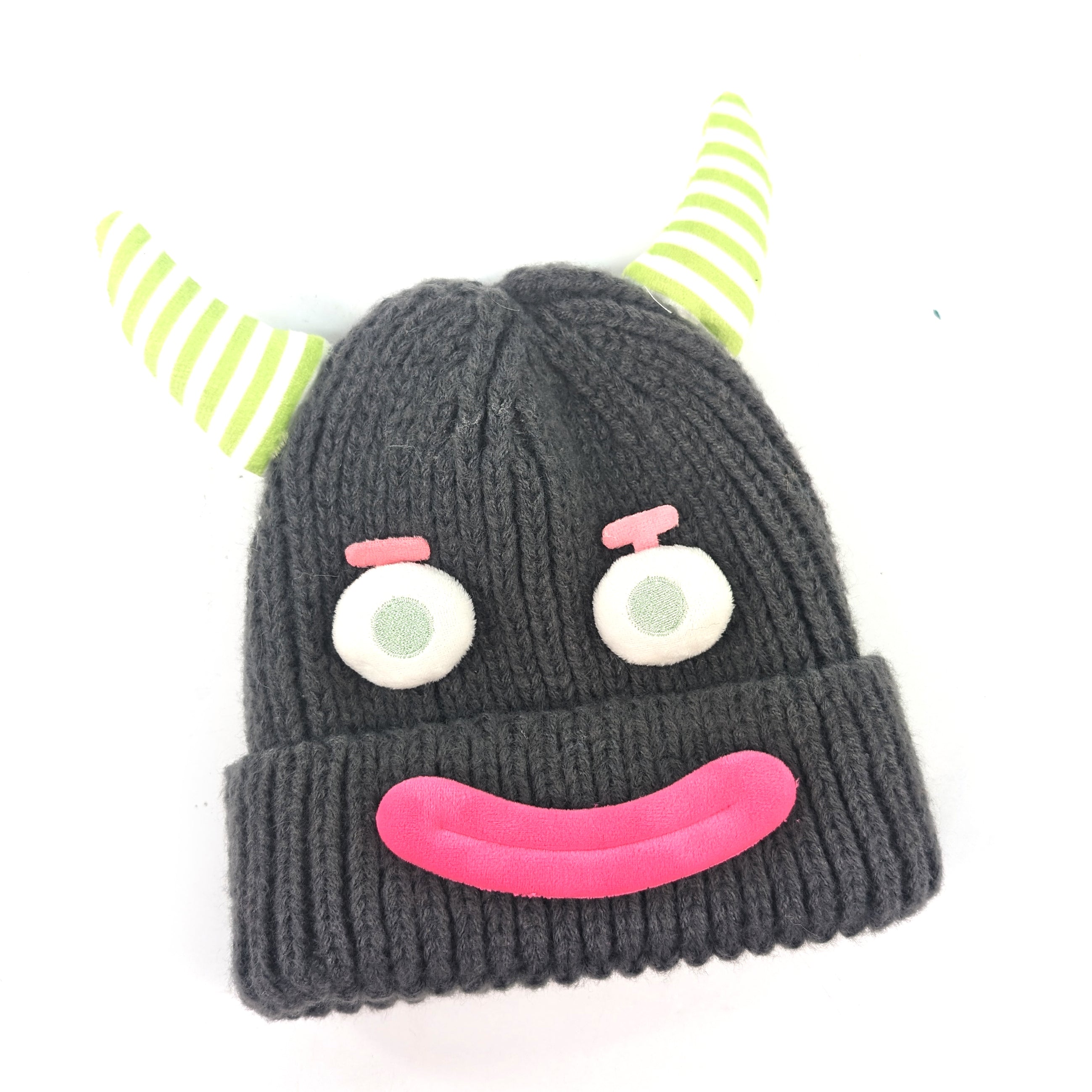 Matty Monster Children's Hat (Medium) - Dark Grey