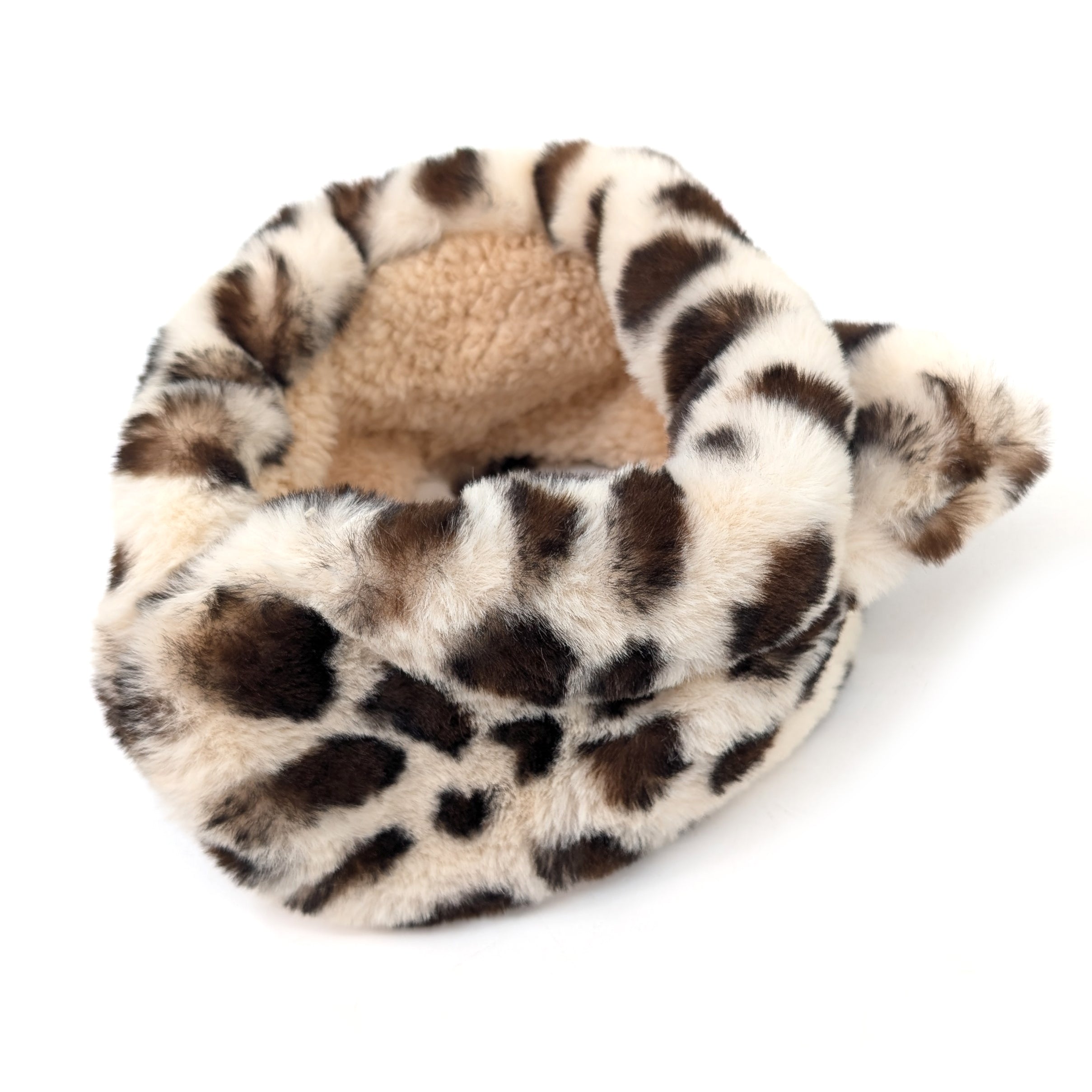 Bear Ear Head Band/Muffs - Animal Print