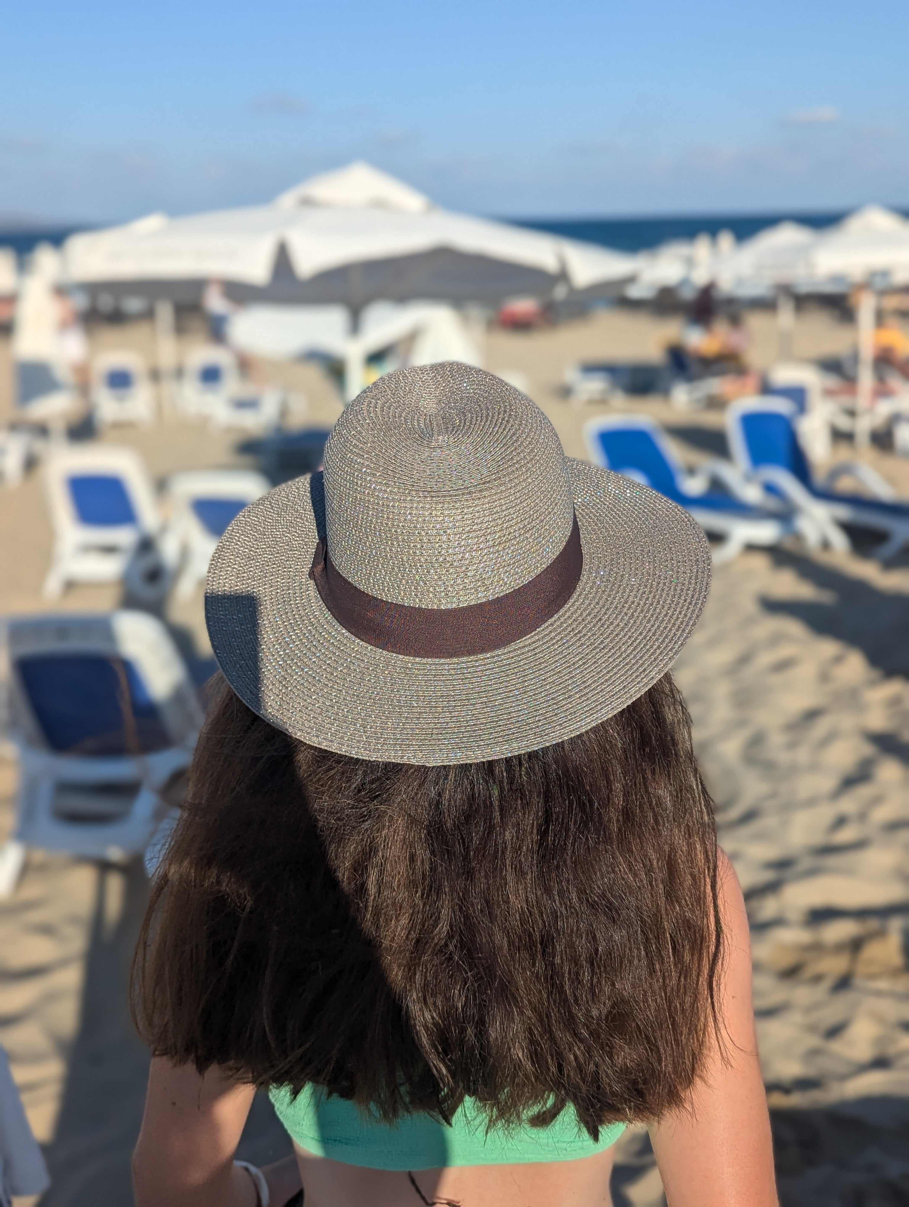 Mocha Brown Panama Folding Hat