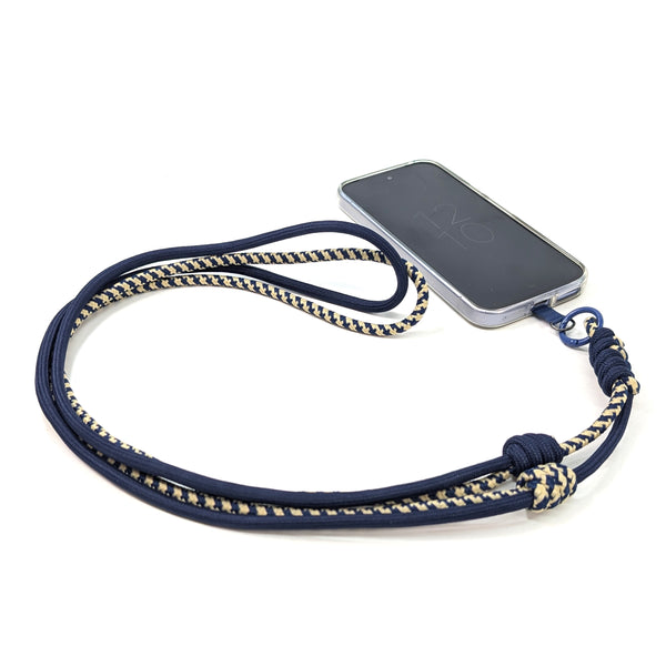 Crossbody Double Adjustable Phone Strap - Navy