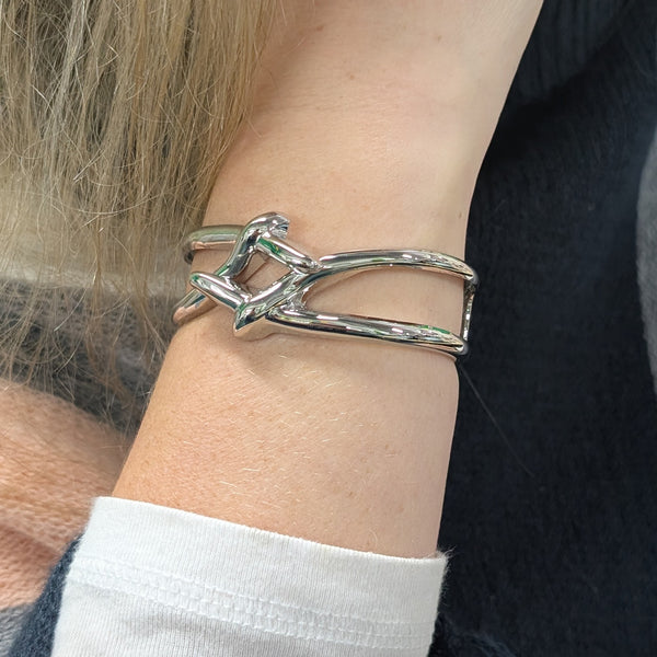 Hashtag Bangle (in Gift Box) - Silver