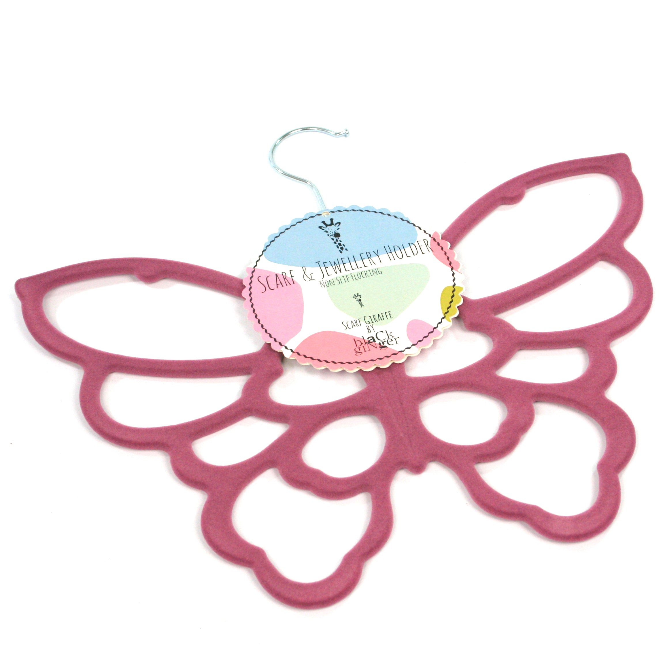 butterfly scarf hanger