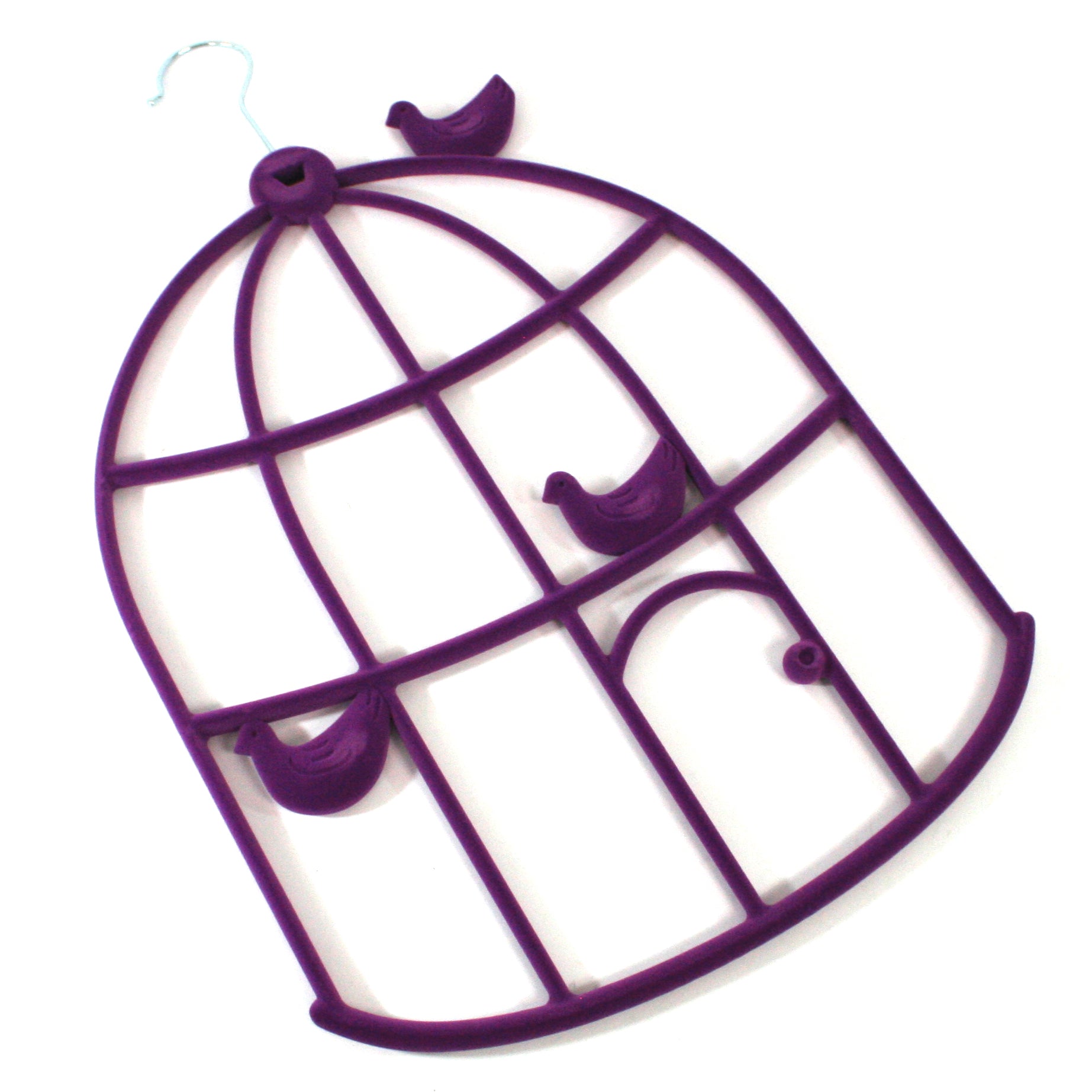 bird cage scarf hanger