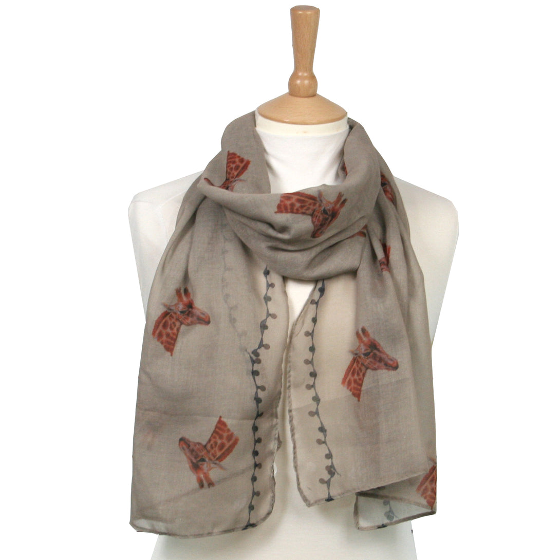 limited edition giraffe scarf