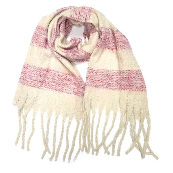 Maniwaki Extra Thick Striped Scarf