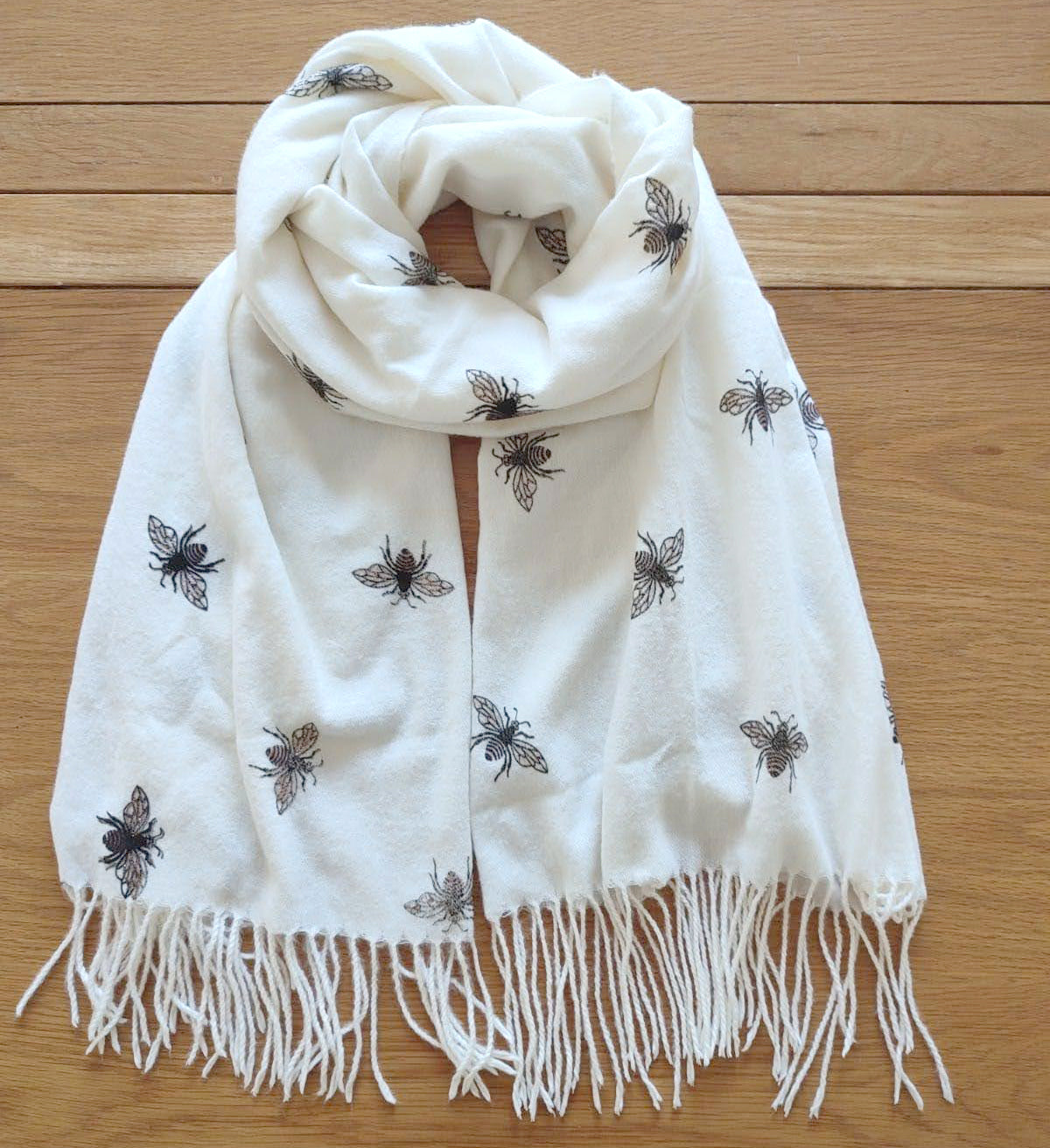 Remo - Glitter Bee Pashmina Style Scarf